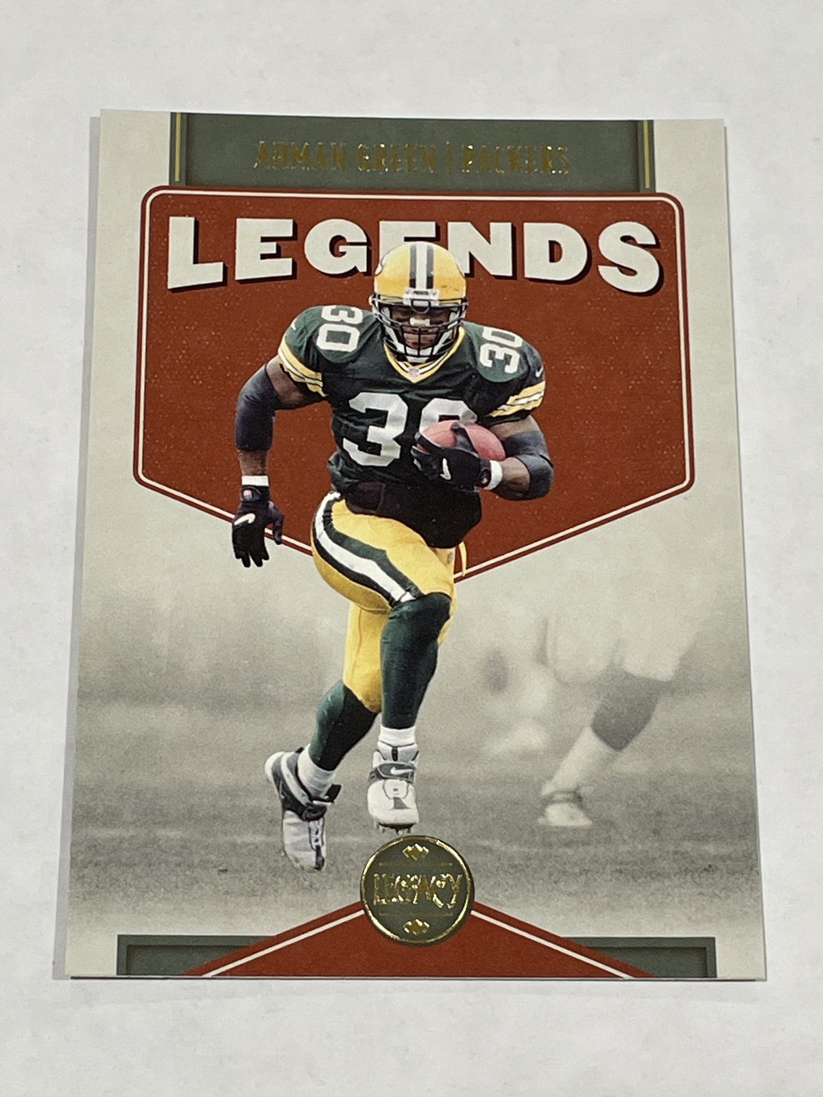 2022 Panini Legacy Football #135 – Ahman Green – Green Bay Packers