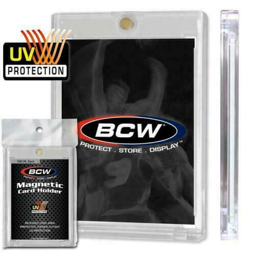 10 BCW Magnetic Card Holders 100 – PT 1-MCH-100Free Shipping Always!