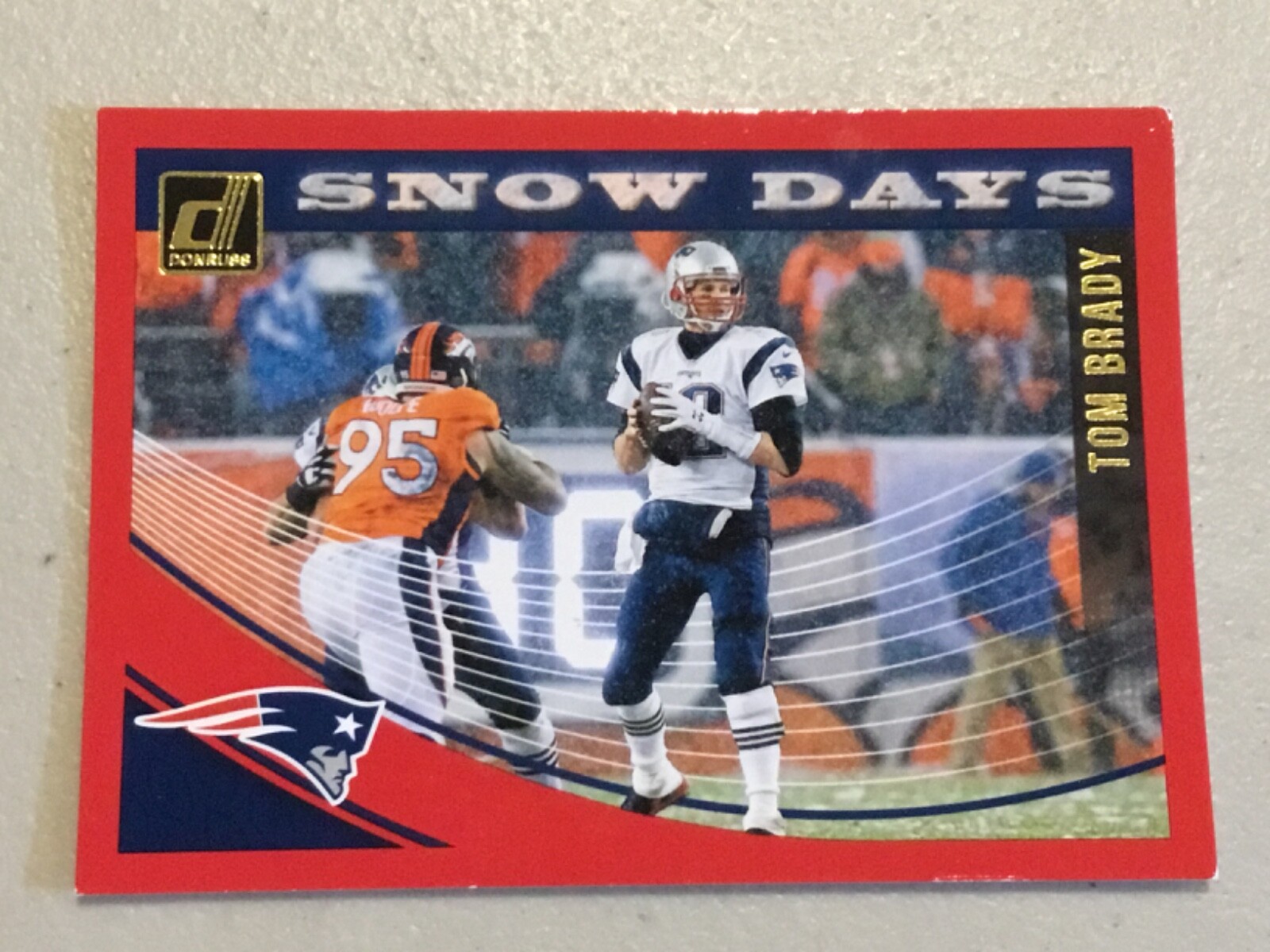 2018 DONRUSS SNOW DAYS INSERTS YOU PICK BRADY FAVRE BRADY RED
