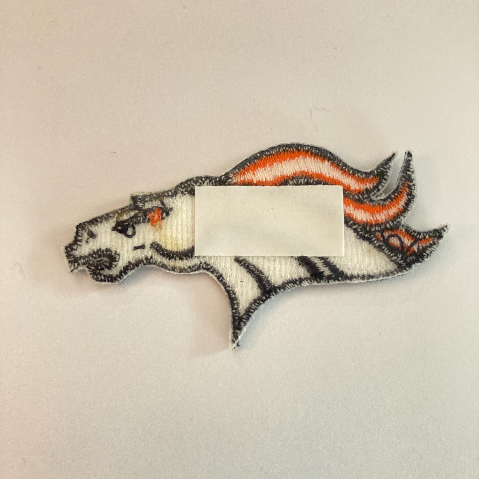 DENVER BRONCOS Embroidered Iron-On NFL Official Team Logo Hat Patch