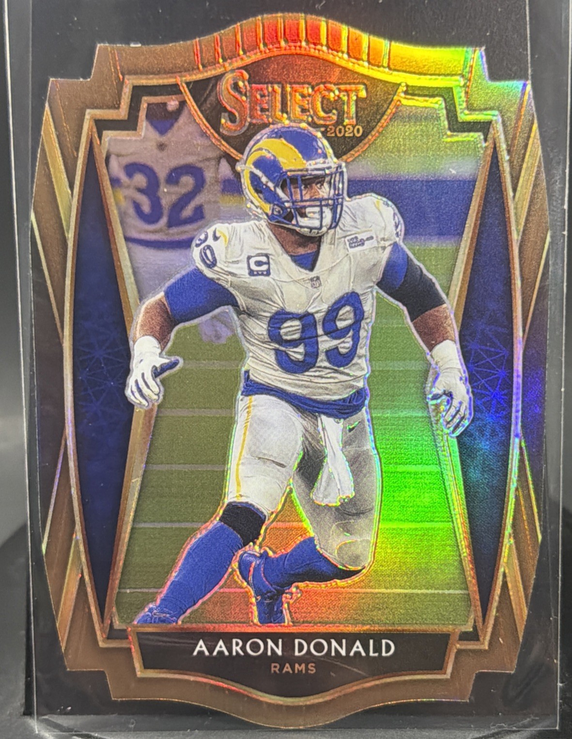 2020 Panini Select – Premier Level Aaron Donald #133 Copper Prizm Die-Cut /355