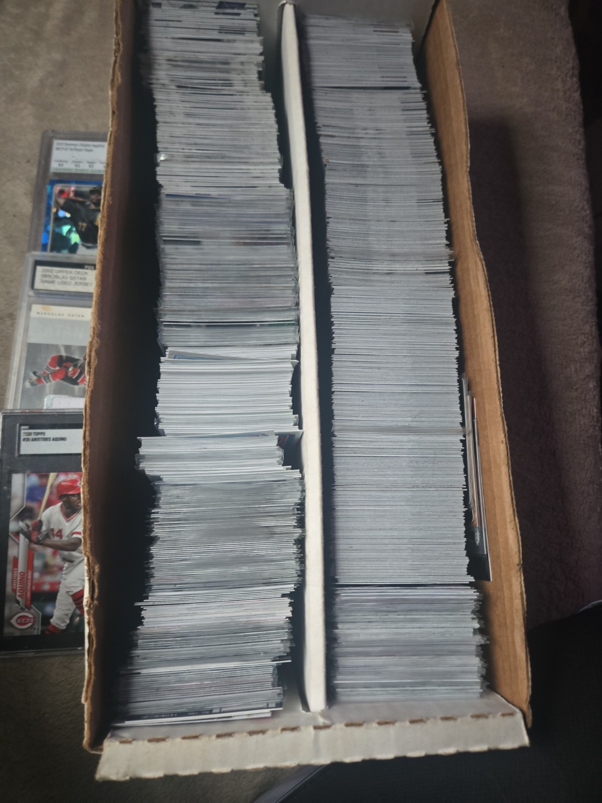 🔥 1k Football Card Lot Rc,parrels ,few Inserts 3 Slabs
