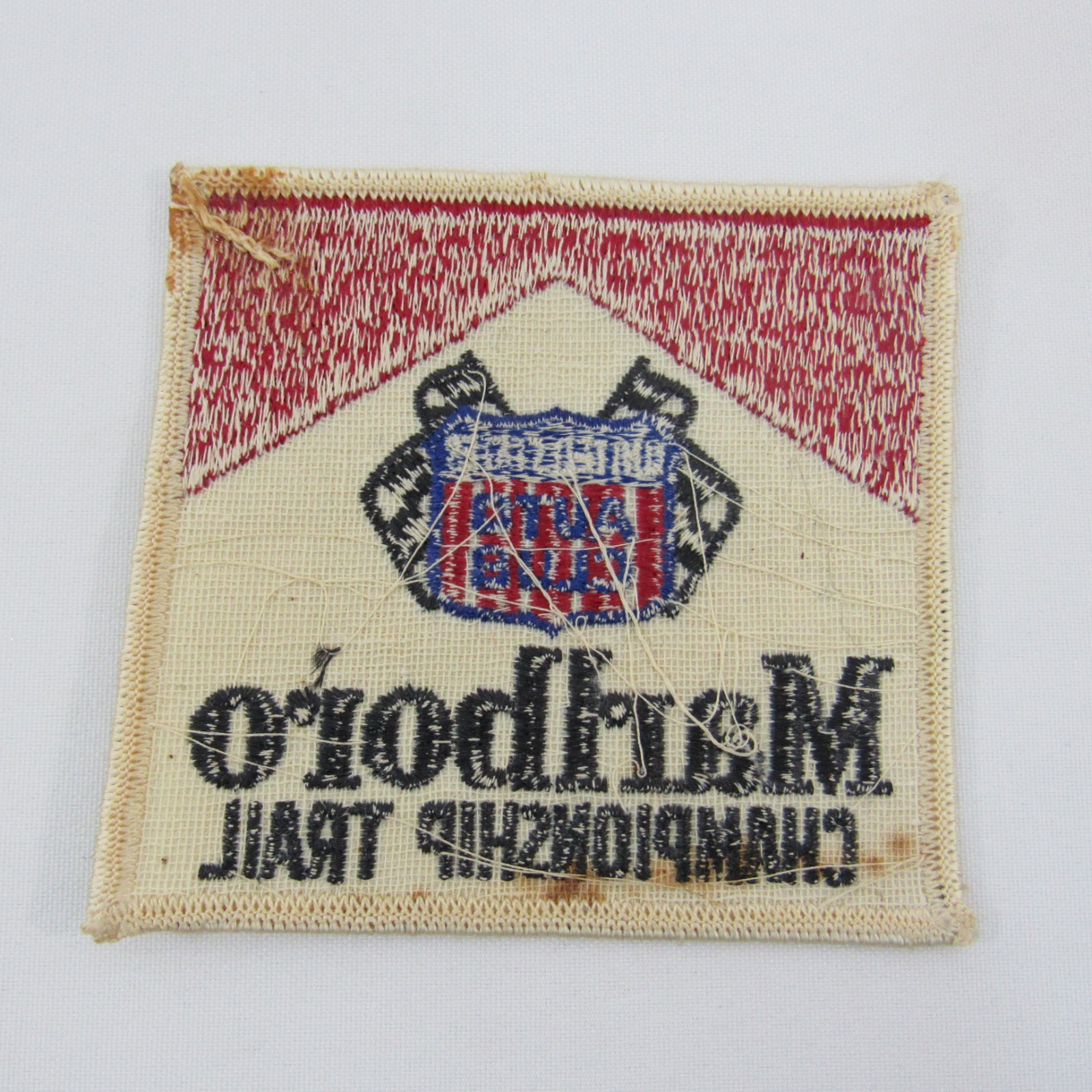 Marlboro Championship Trail Patch United States Auto Club