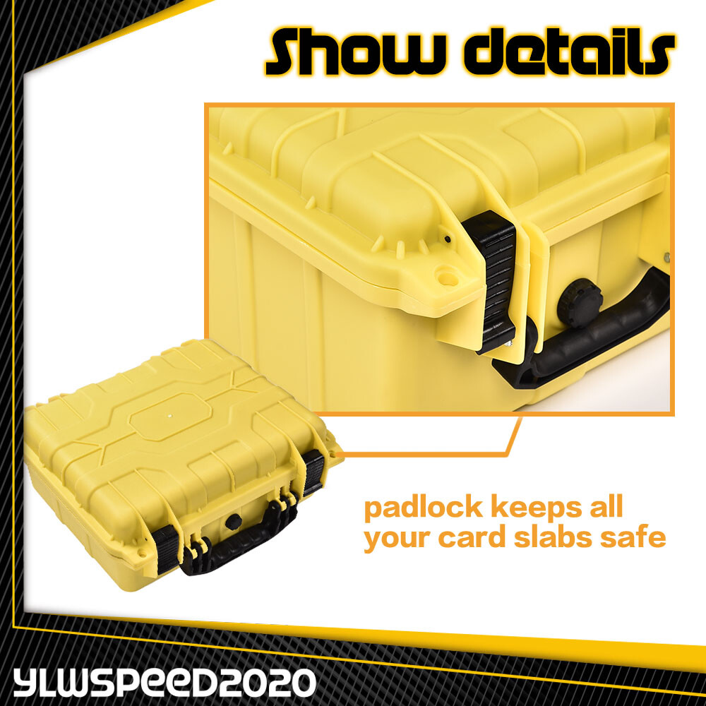 150+ Sport Graded Card Storage Box Case Slab Holder Protector Weatherproof