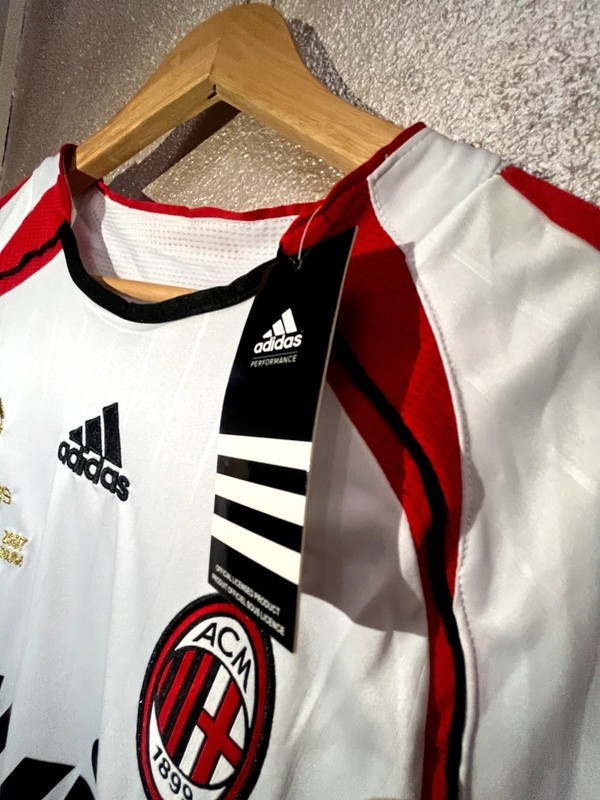 AC Milan 2007 Champions League Final Shirt — Kaka & Maldini | Historic Victory