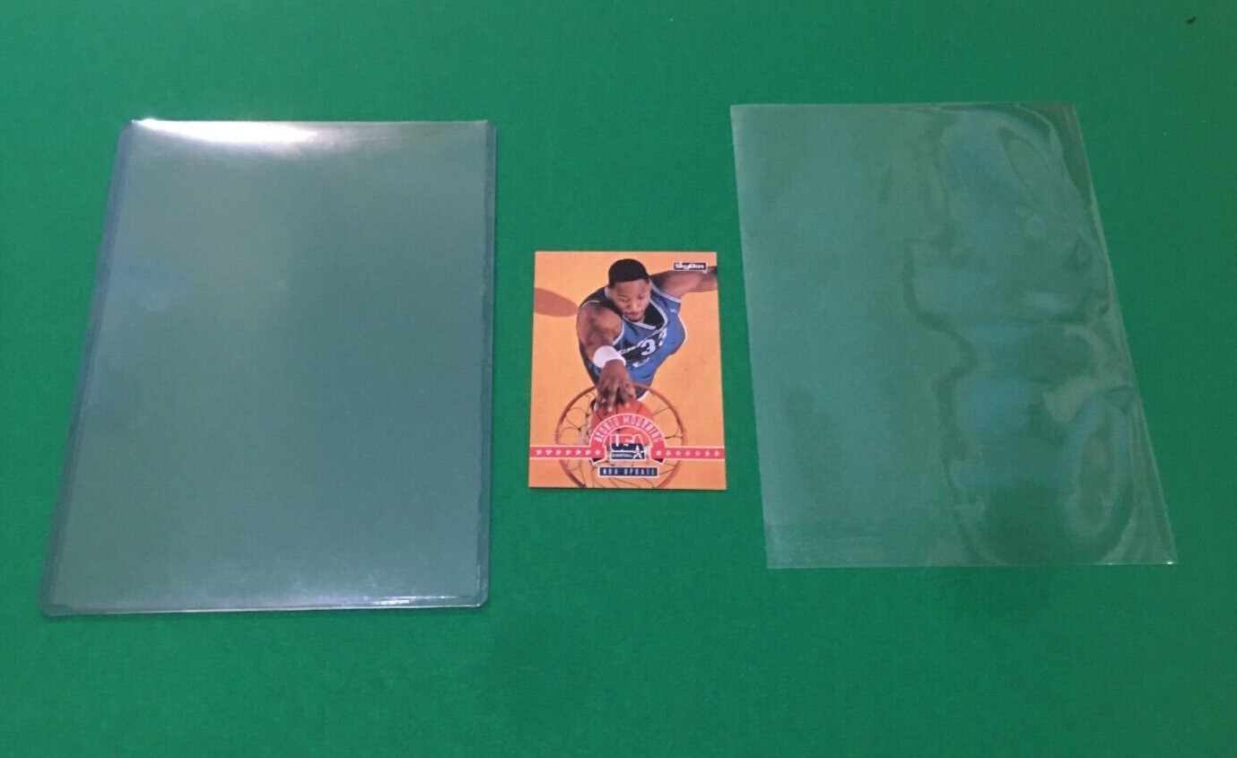 (1) 5×7 Inch Photo & Sports card Protector Rigid Top loader + Sleeve + Card NEW