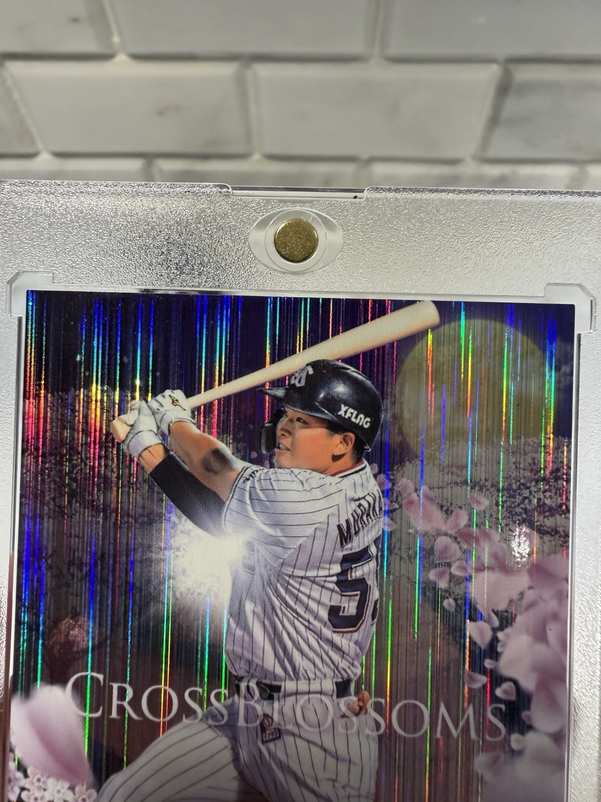 2020 BBM MUNETAKA MURAKAMI 1ST VERSION CHERRY CROSS BLOSSOMS HOLO #CB35 55/100