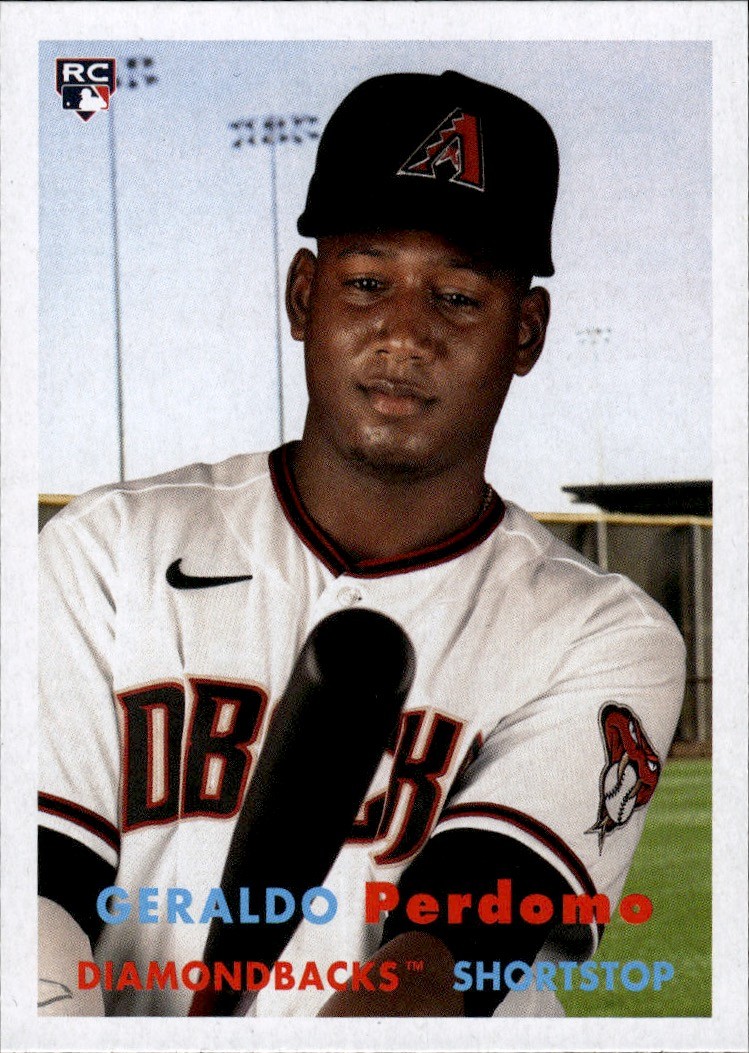 2021 Topps Archives #51 Geraldo Perdomo Arizona Diamondbacks Rookie