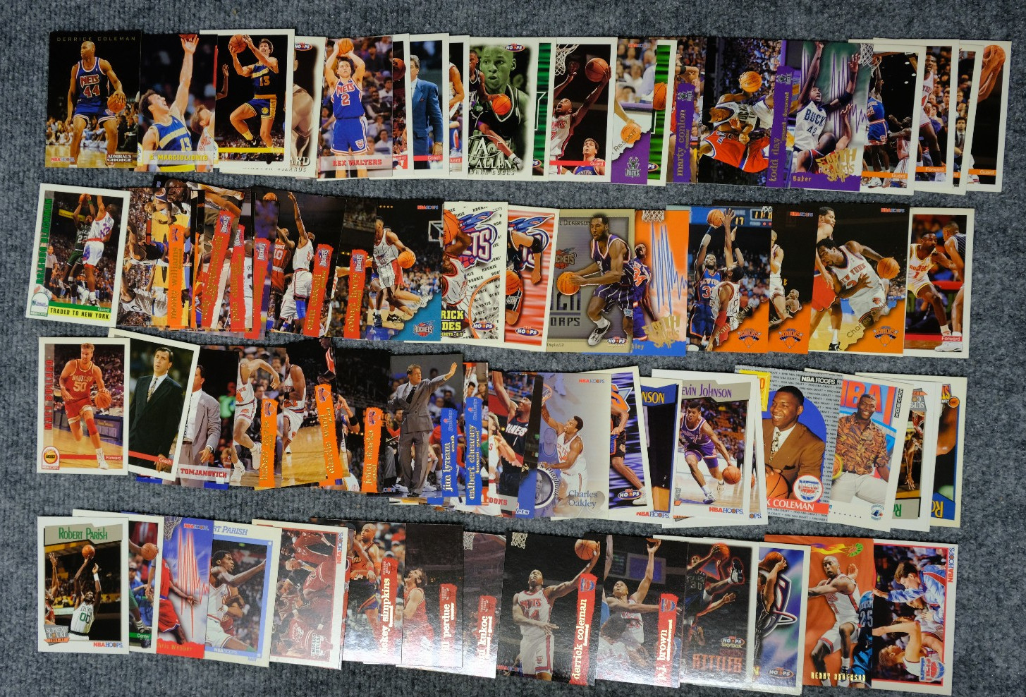 MASSIVE 2500+ 1980s-1990s Basketball Card Lot Stars HOF Inserts Topps Finest!
