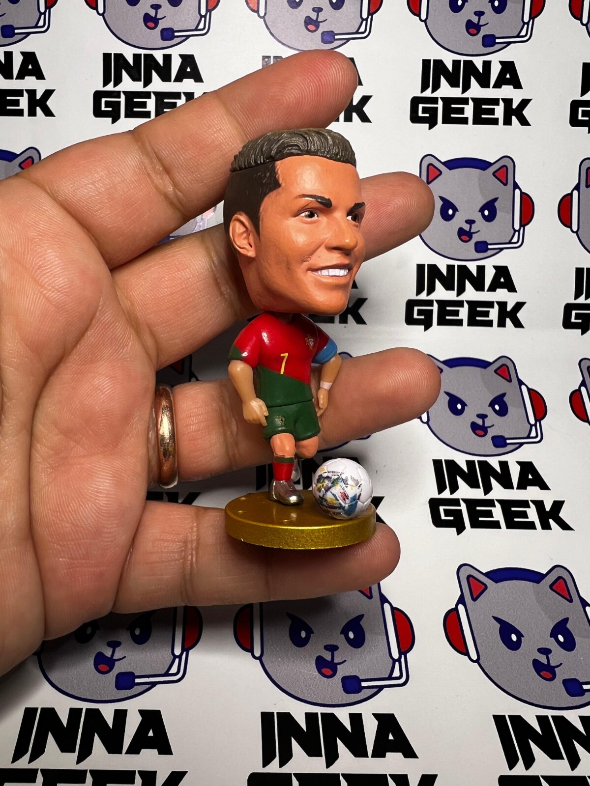 6.5 cm Soccer Star Portugal Player 7# Cristiano Ronaldo 2023