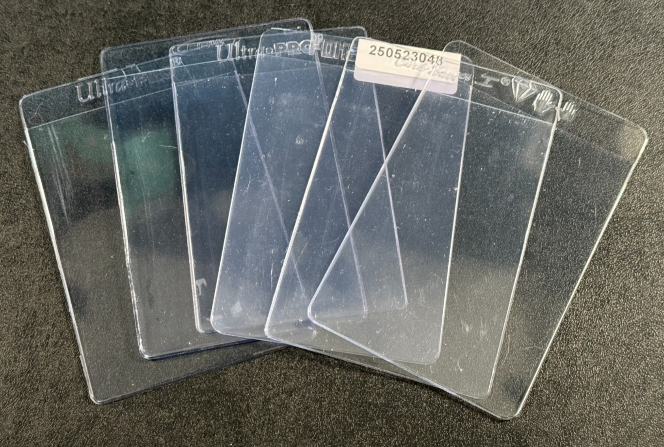 Used Card Supplies Mixed Lot – 30+ One Touch Magnetic Holders & 70+ Toploaders