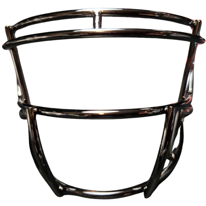 Custom Chrome Colors Riddell Speed Metal Mini Football Helmet Facemask