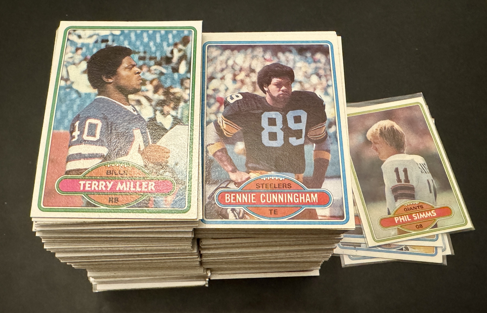1980 Topps Football Cards 1-250 (EX-NM) – You Pick – Complete Your Set