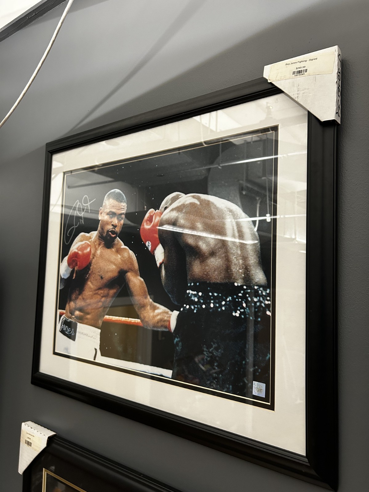 Roy Jones Autographed Auto Signed 16×10 Photo Framed Super Star Greetings COA