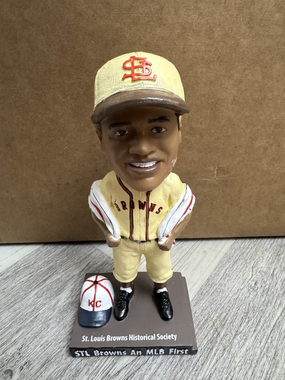 Hank Thompson Bobblehead Gateway Grizzlies St Louis Browns SGA NIB 6/11/26 STL