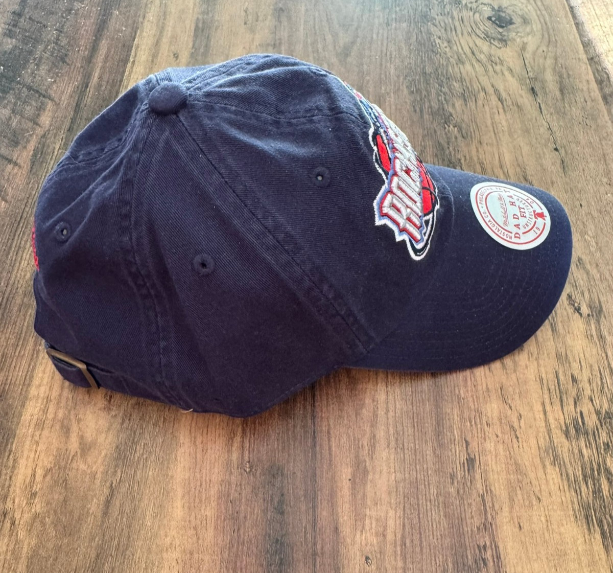 Mitchell & Ness Houston Rockets NBA Navy Strapback Adjustable Dad Hat Fit Cap