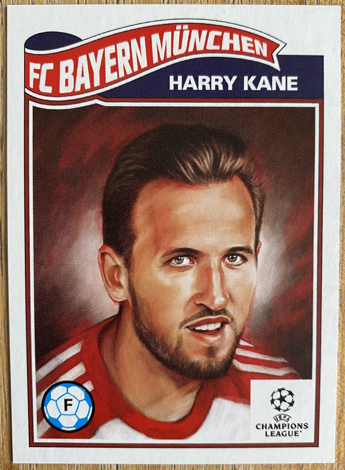 2023 Topps UCL Living Set #610 Harry Kane FC Bayern Munich England