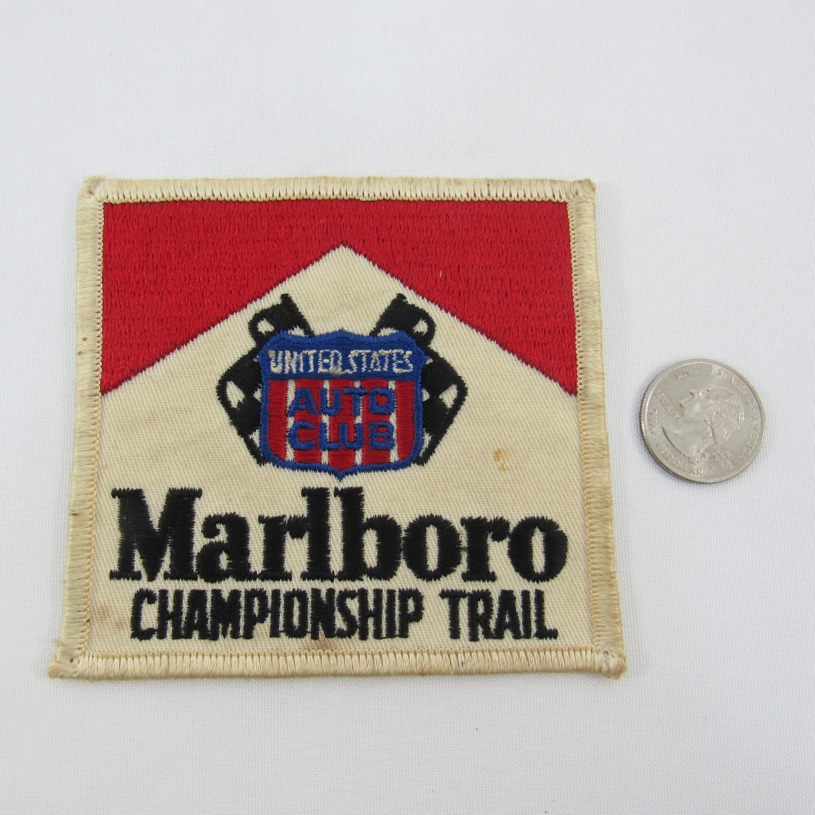 Marlboro Championship Trail Patch United States Auto Club