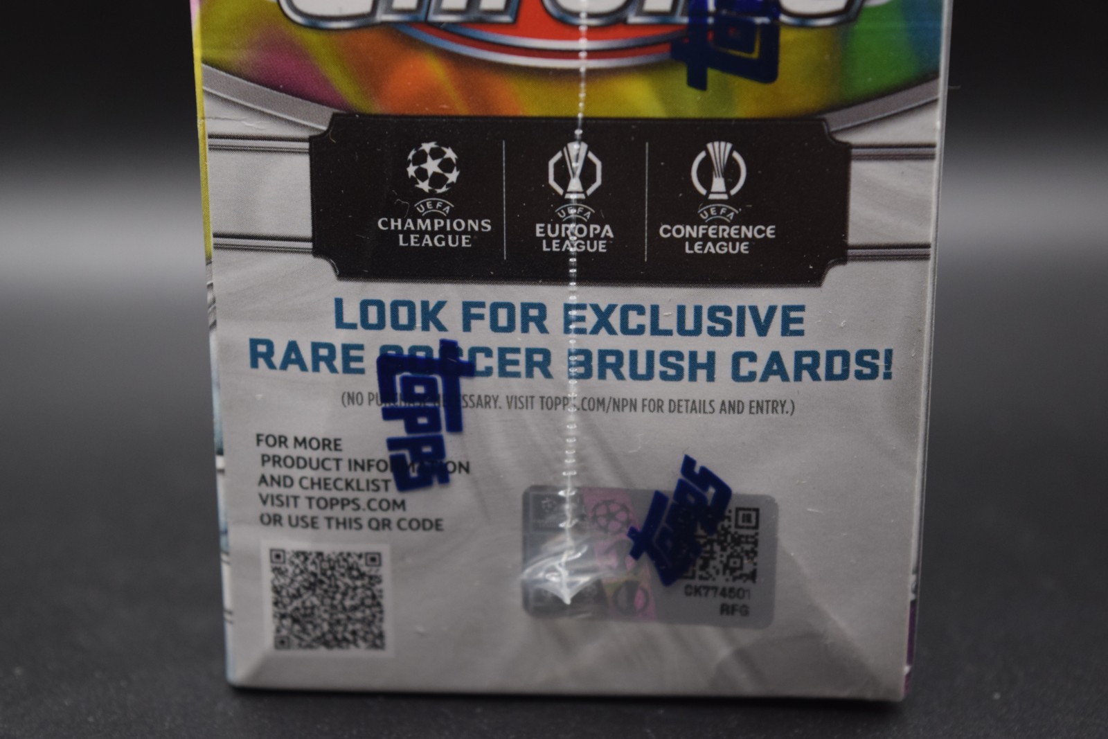 2024/25 Topps Chrome UEFA Champions League Blaster Box Factory Sealed + BONUS!