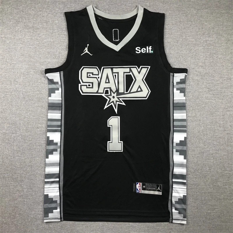 Free Tax New 2026 #1 Wembanyama Men’s Stitched Jersey 9 Colors