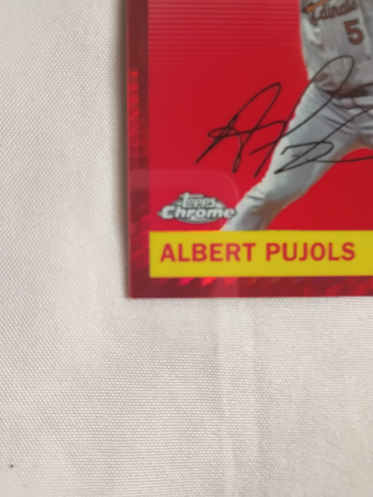 Albert Pujols #461 RARE 1/1 Cardinals 2025 Topps Chrome Platinum Baseball READ