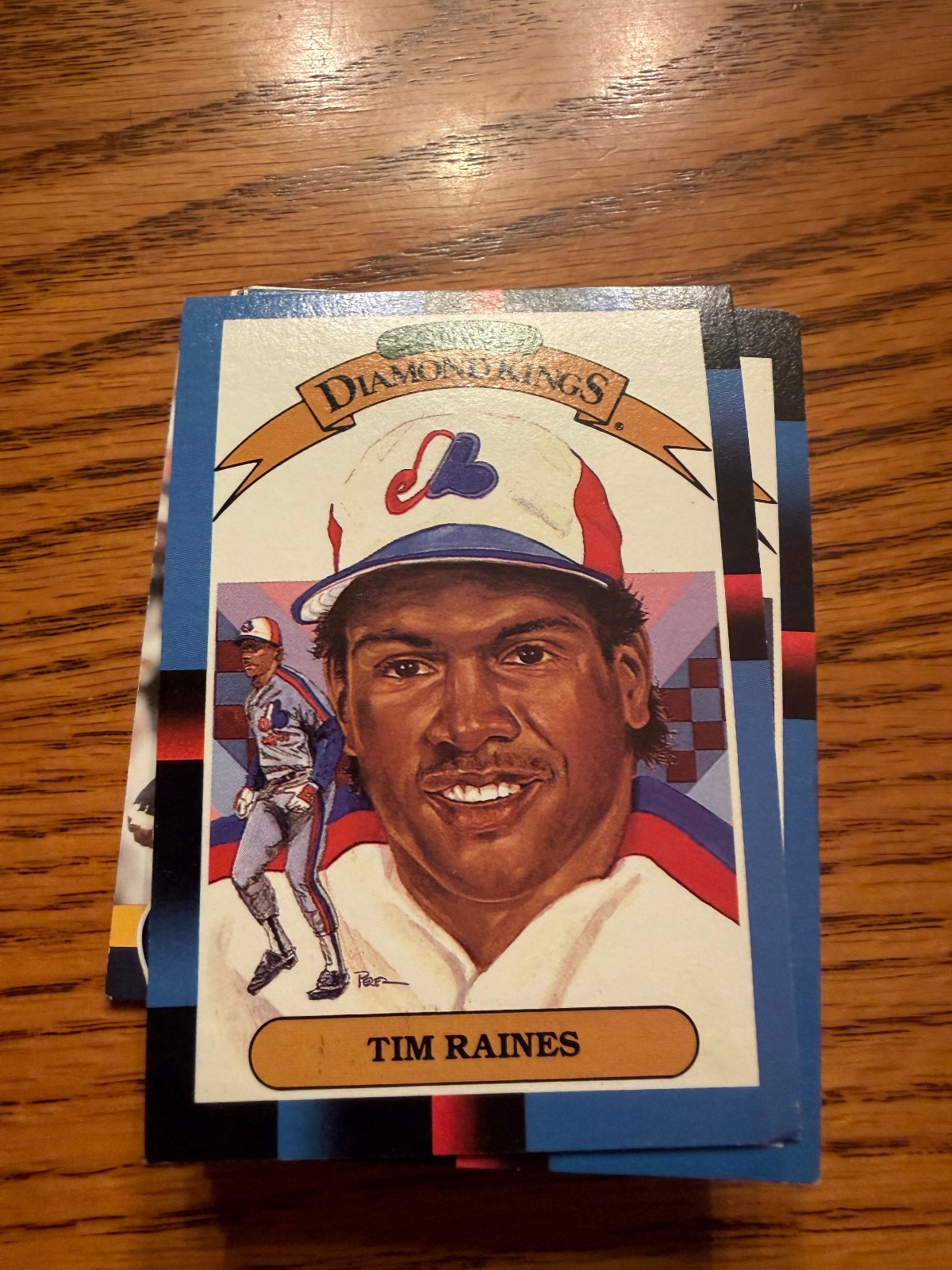 1988 Donruss – Diamond Kings Tim Raines #2 Expos HOF