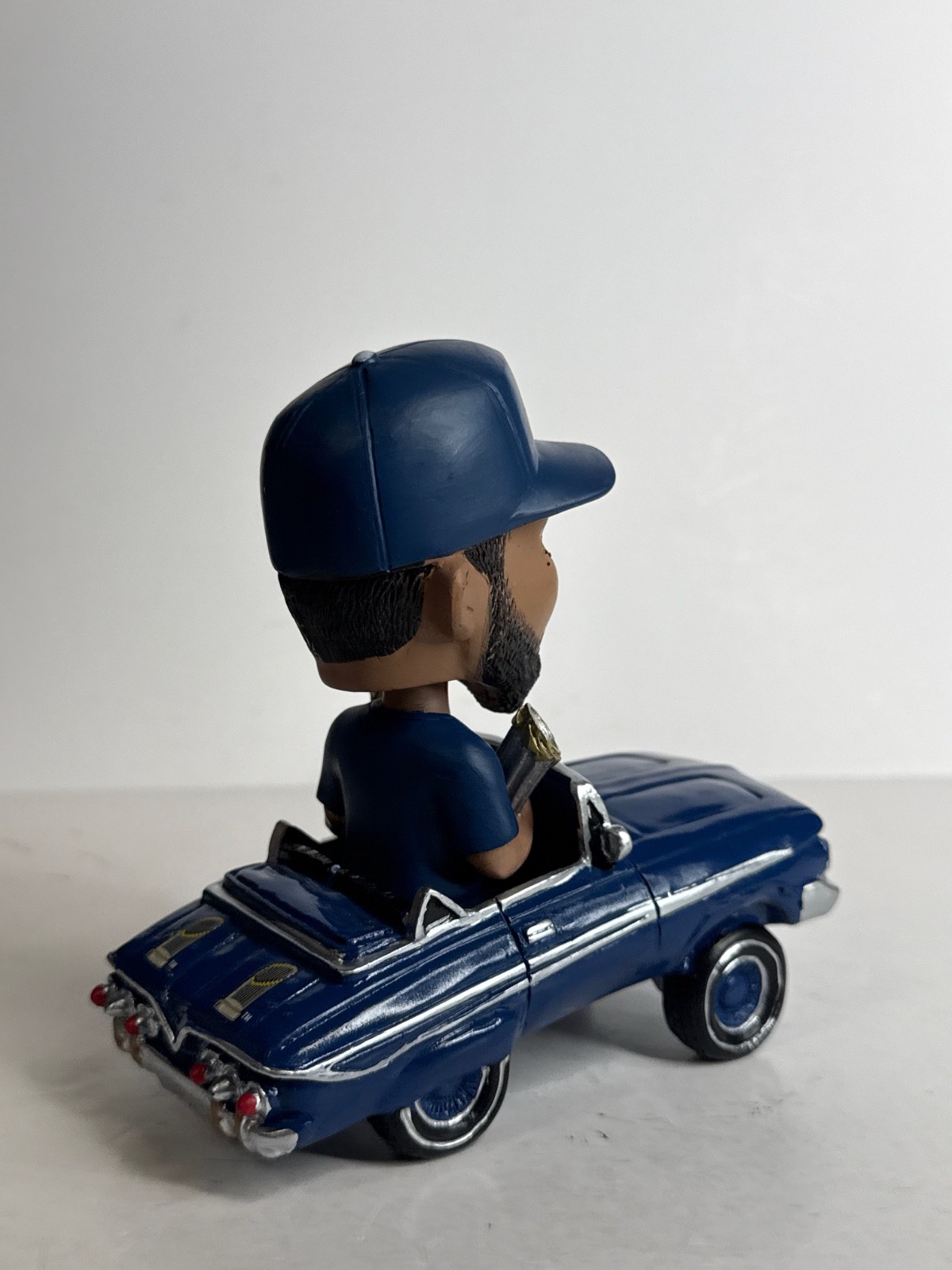 Ice Cube Signed Lowrider WS Trophy SGA Dodgers Bobblehead PSA AQ82320