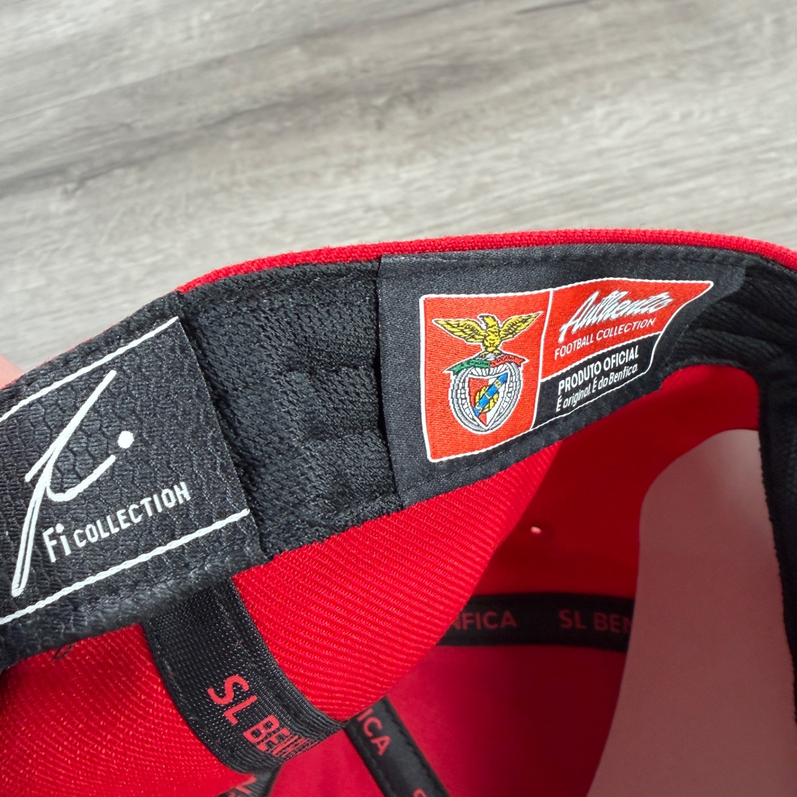 SL Benfica Fi Collection Fitted Hat 7 3/4 Soccer Cap Fan Ink