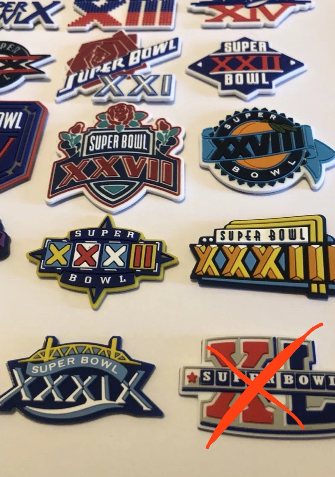3D Super Bowl Logos For Your Helmet Proline Speed/Schutt/Riddell Choose One Only