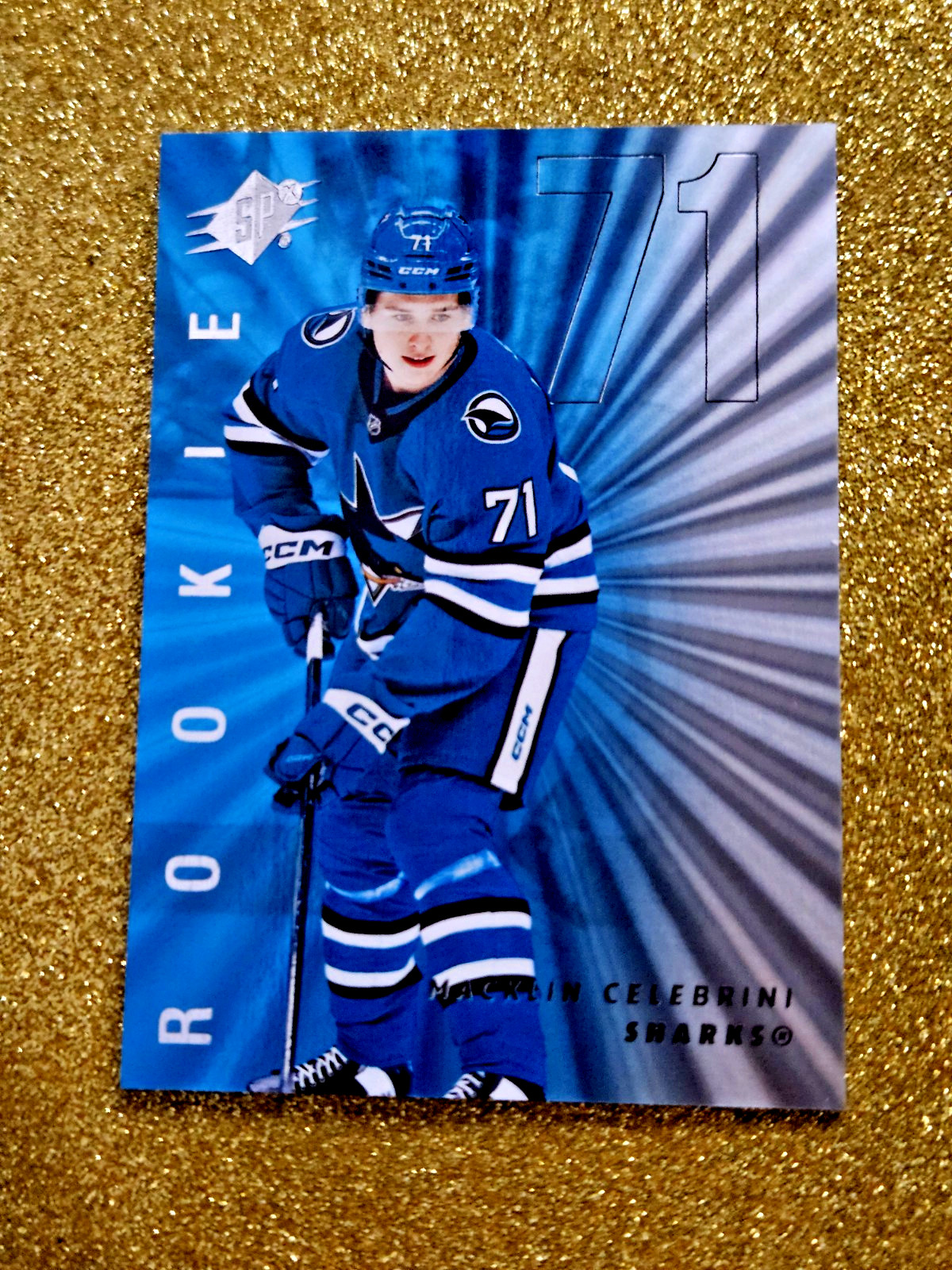 2024-25 SPx Extended Rookies Foil Macklin Celebrini #160 Rookie RC MINT 💦💦