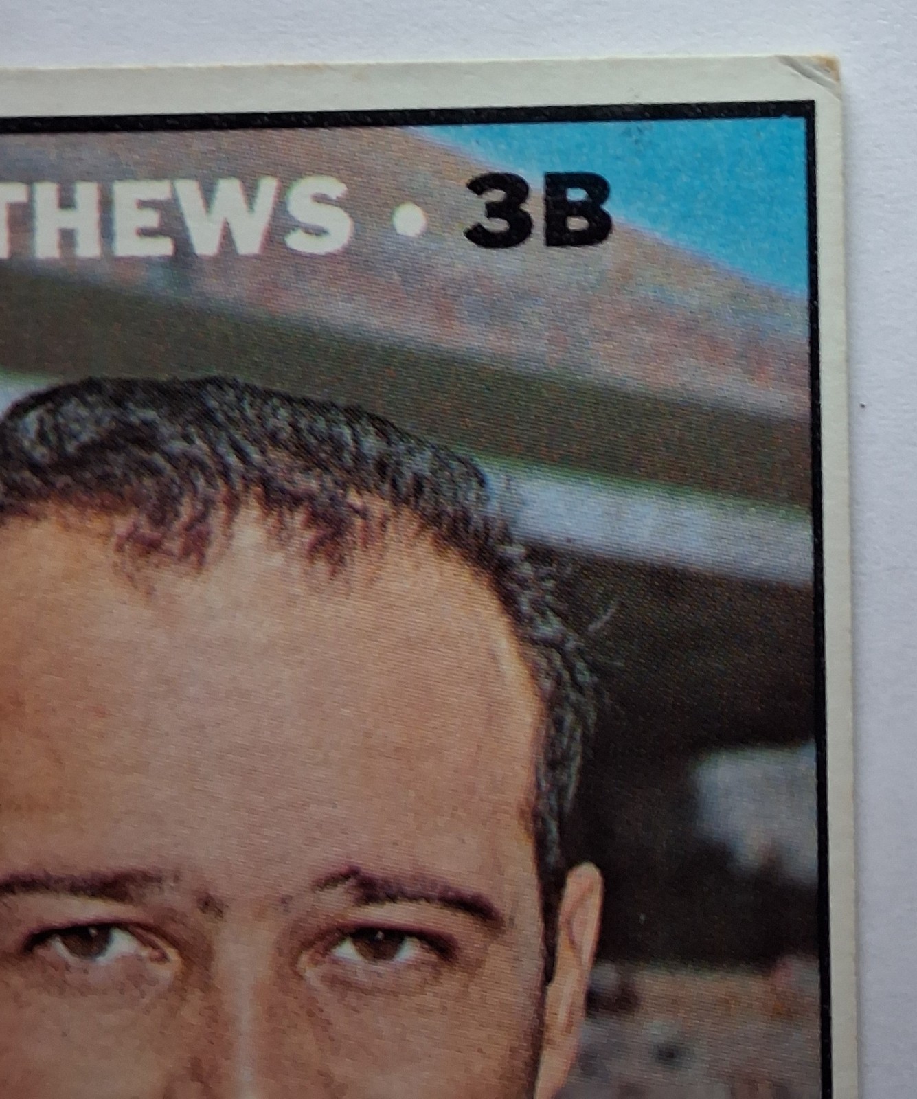 1967 Topps – Eddie Mathews #166 3rd Base Houston Astros Excellent Condition