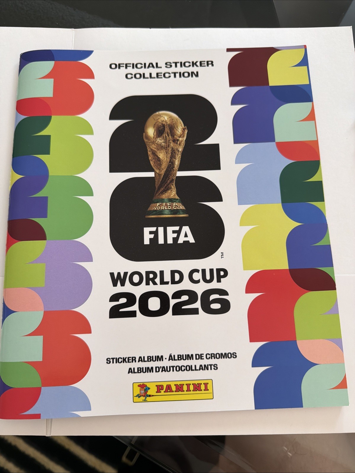 Panini FIFA World Cup 2026 Official Sticker Collection Empty Album 0 Stickers