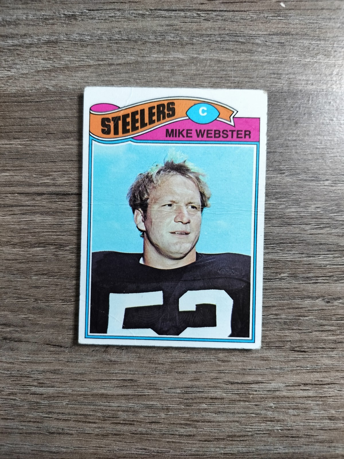 1977 Topps – Mike Webster #99 (RC) LOW GRADE