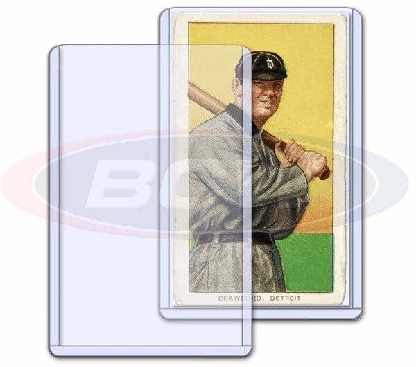 75 BCW Topload Holders Tobacco Card 2×3 For Mini Topps T205/T206/Allen & Ginter