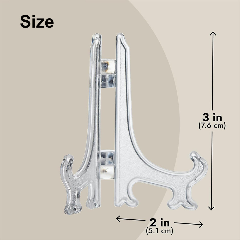 25/50 Pack Card Stand Trading Card Stands Baseball Display Stand Holder 3″ USA