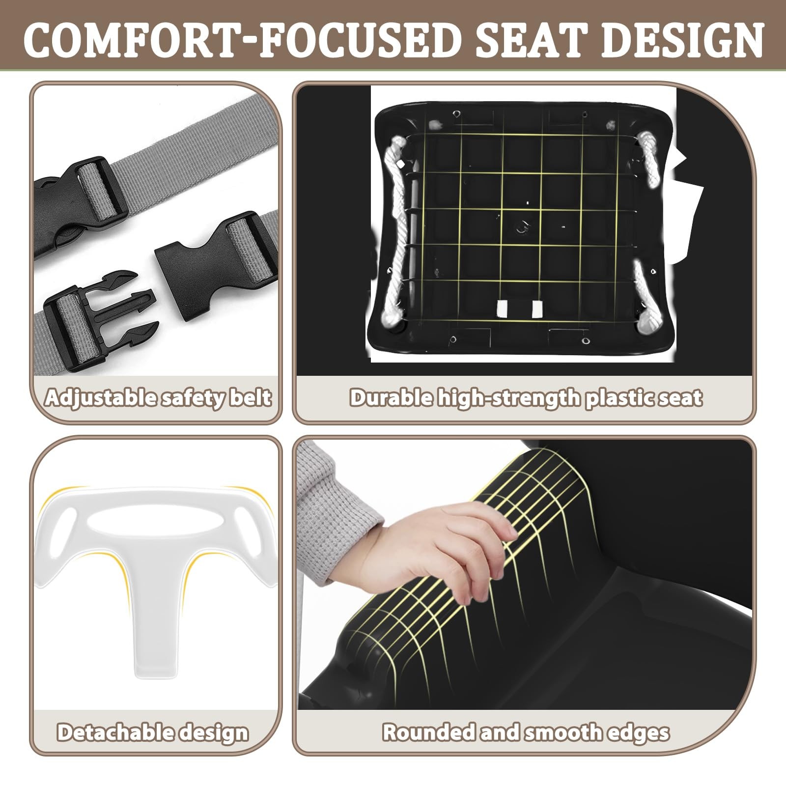 Jwpehoe 2 In 1 Toddler Jumper Foldable Jumper Soft Cushion Foldable Use Easy To