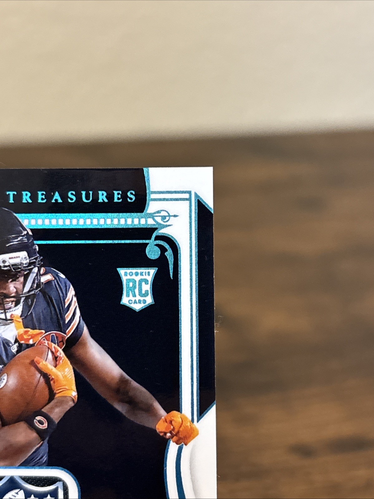 2025 Panini National Treasures Luther Burden Game Gear NFL SHIELD 1/1 RC Bears