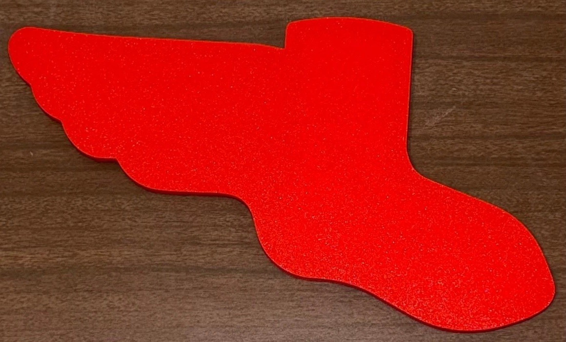 Chicago White Sox City Connect 3D Printed Sign | Red Black Hanging Wall Decor