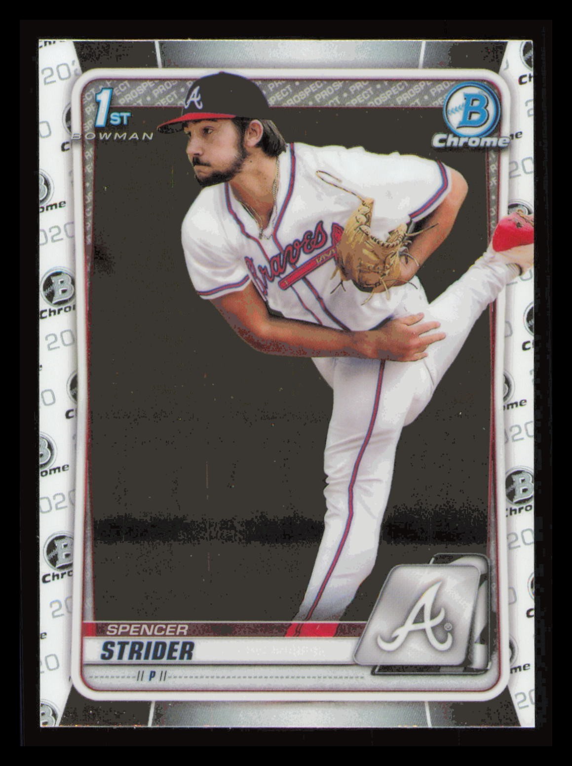 2020 Bowman Draft Chrome Spencer Strider #BD-20 (RC) 1st Braves Rookie