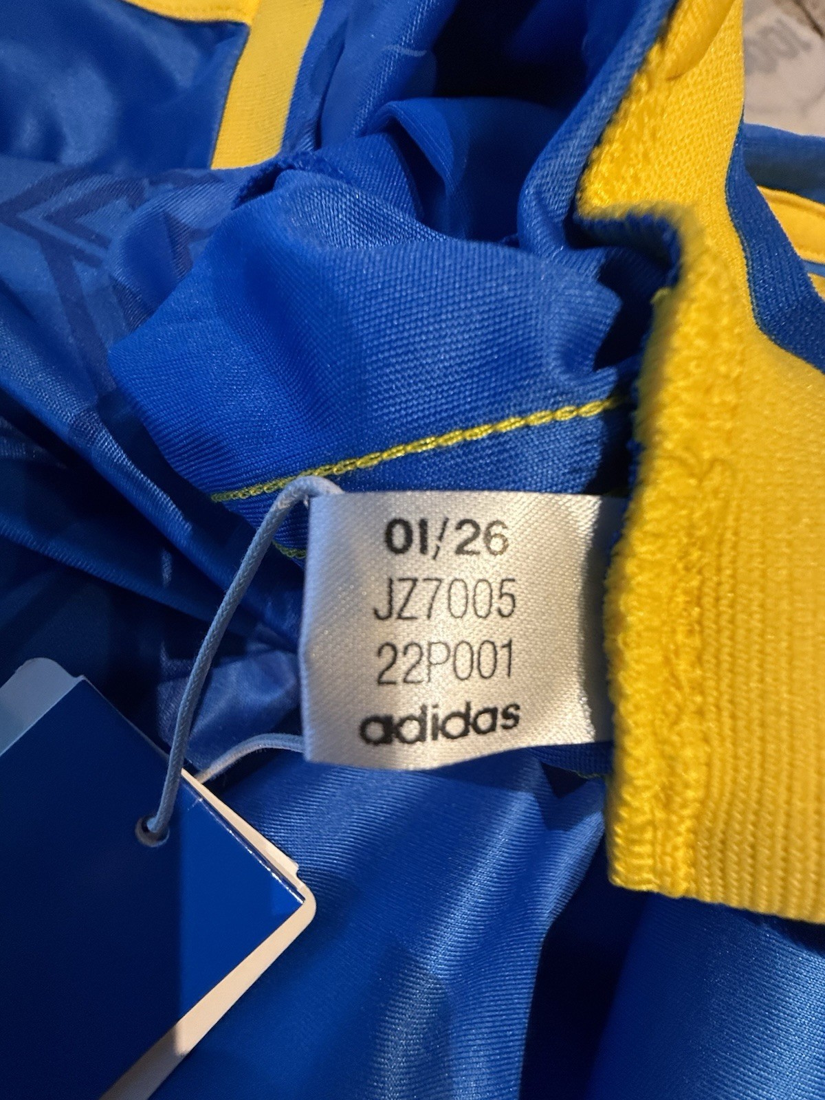 Ukraine National Team 2026 Adidas Away Soccer Jersey Shirt Kit JZ7005 2XL XXL