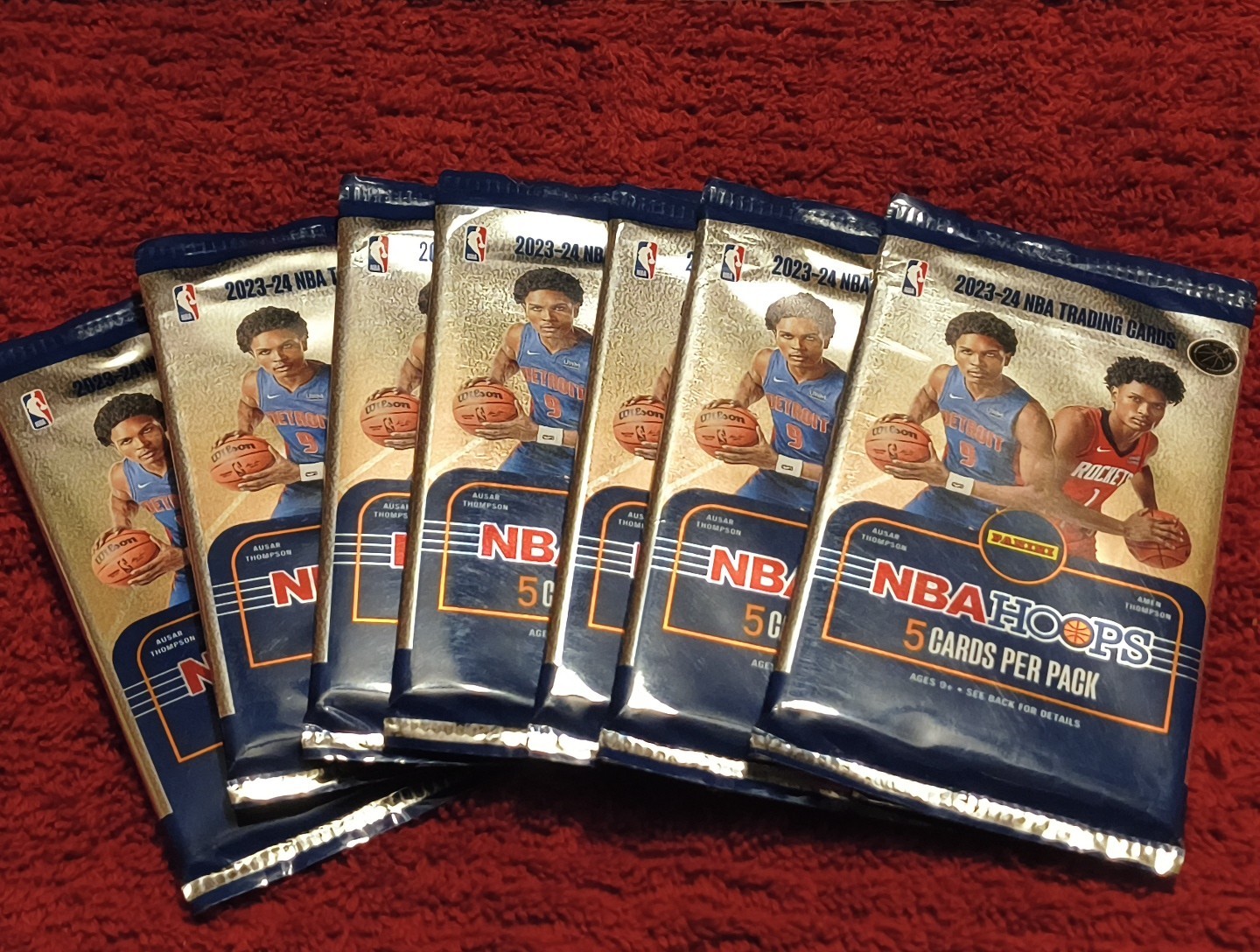 2023-24 Panini Nba Hoops Pack-Factory Sealed (Rookies & More)