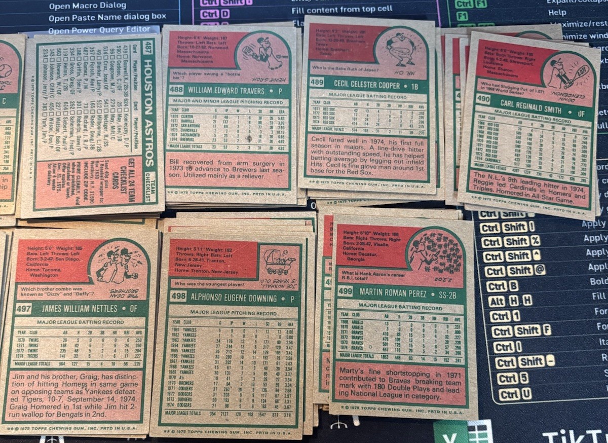 1975 Topps Baseball U-Pick #401-550 VG/VG+ Free Shipping on 3+ Items!