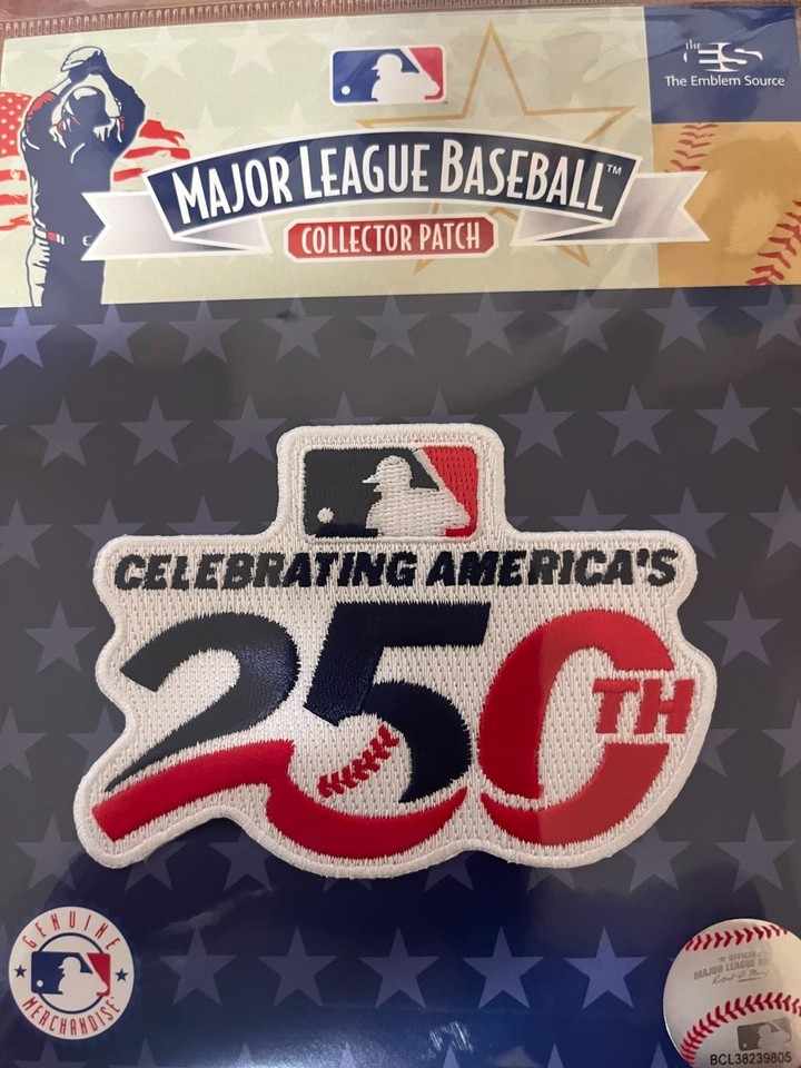 2026 MLB Official Celebrating America’s 250th Birthday Baseball Patch FREESHIP