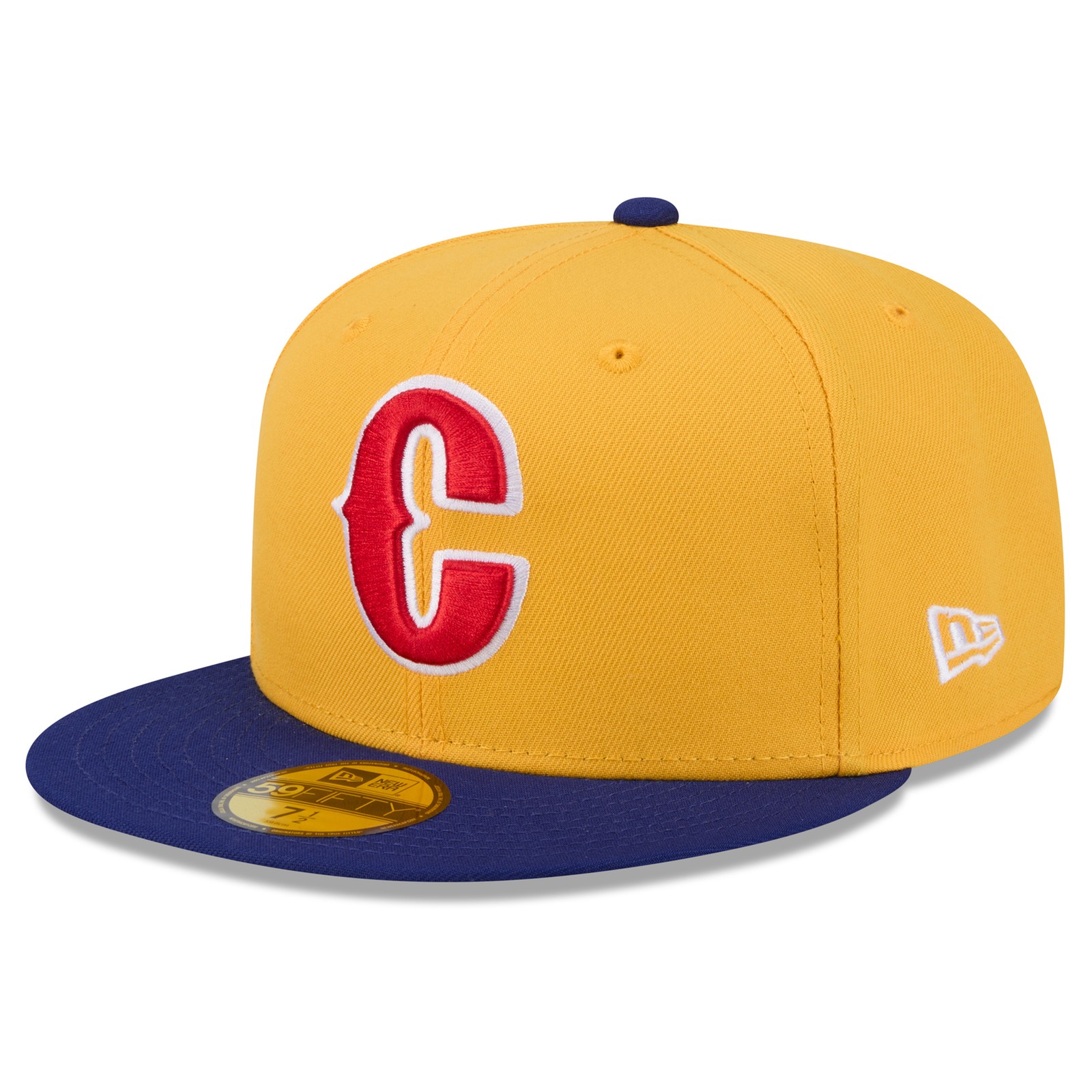 Men’s New Era Yellow/Blue Colombia Baseball 2026 World Baseball Classic 59FIFTY
