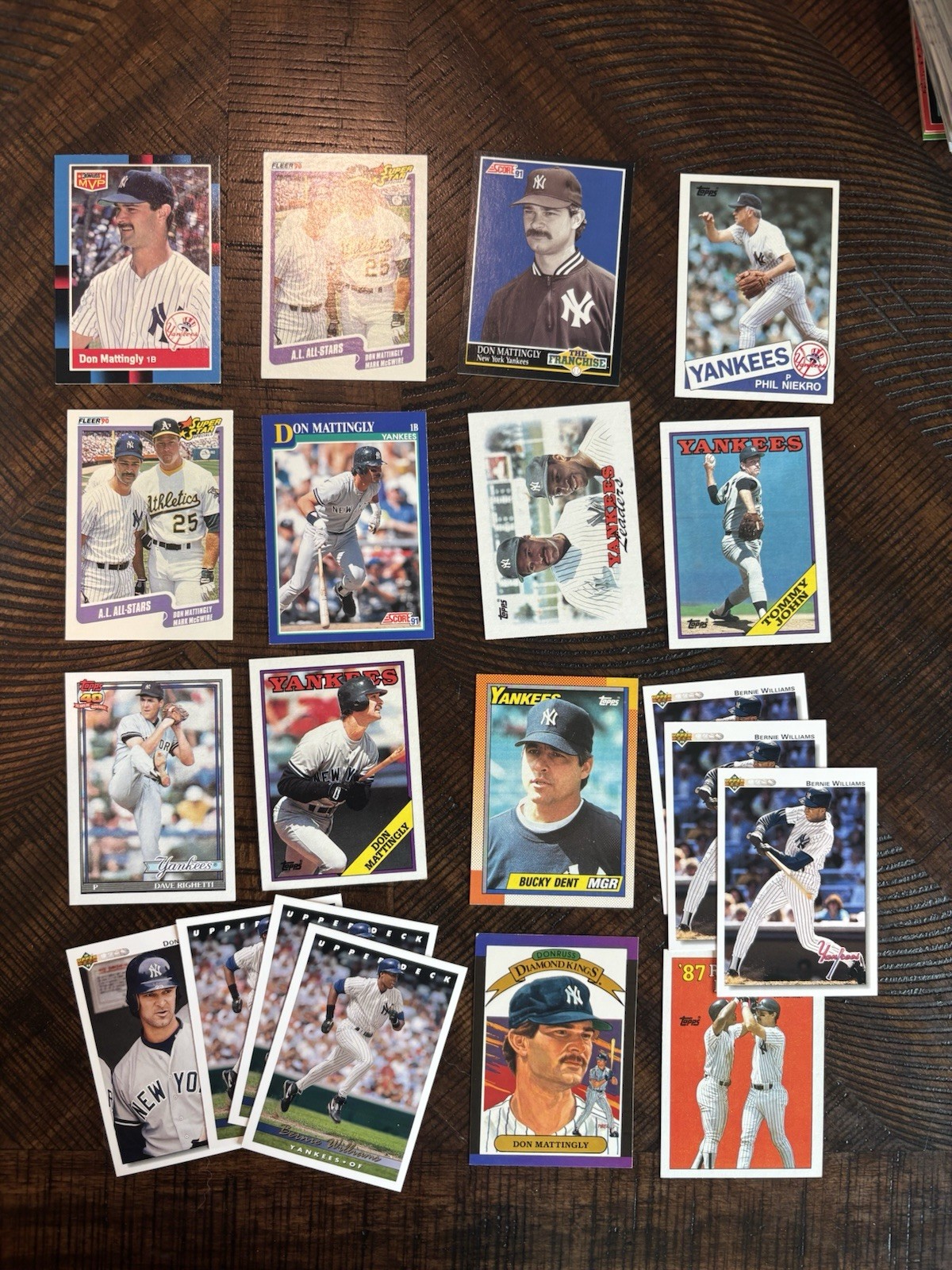 Lot of 3200 New York Yankees Mattingly, Winfield, Sabathia, Henderson, LOADED!!!
