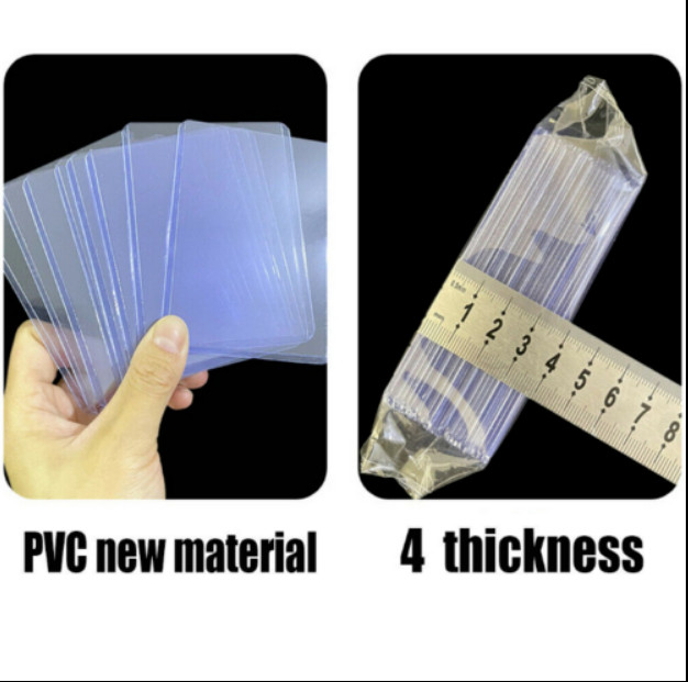 Clear Top loaders Card Sleeves Holders Hard Standard 3×4 25,50,100,200,500,1000