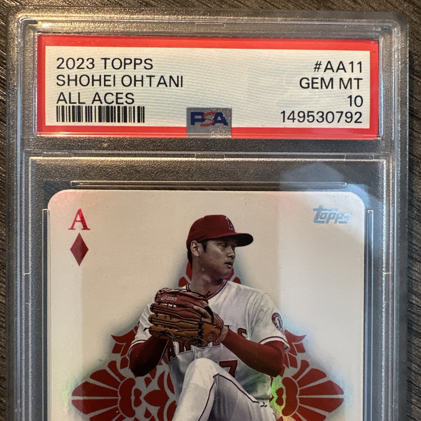 Shohei Ohtani 2023 Topps #AA-11 All Aces PSA 10 Angels SP