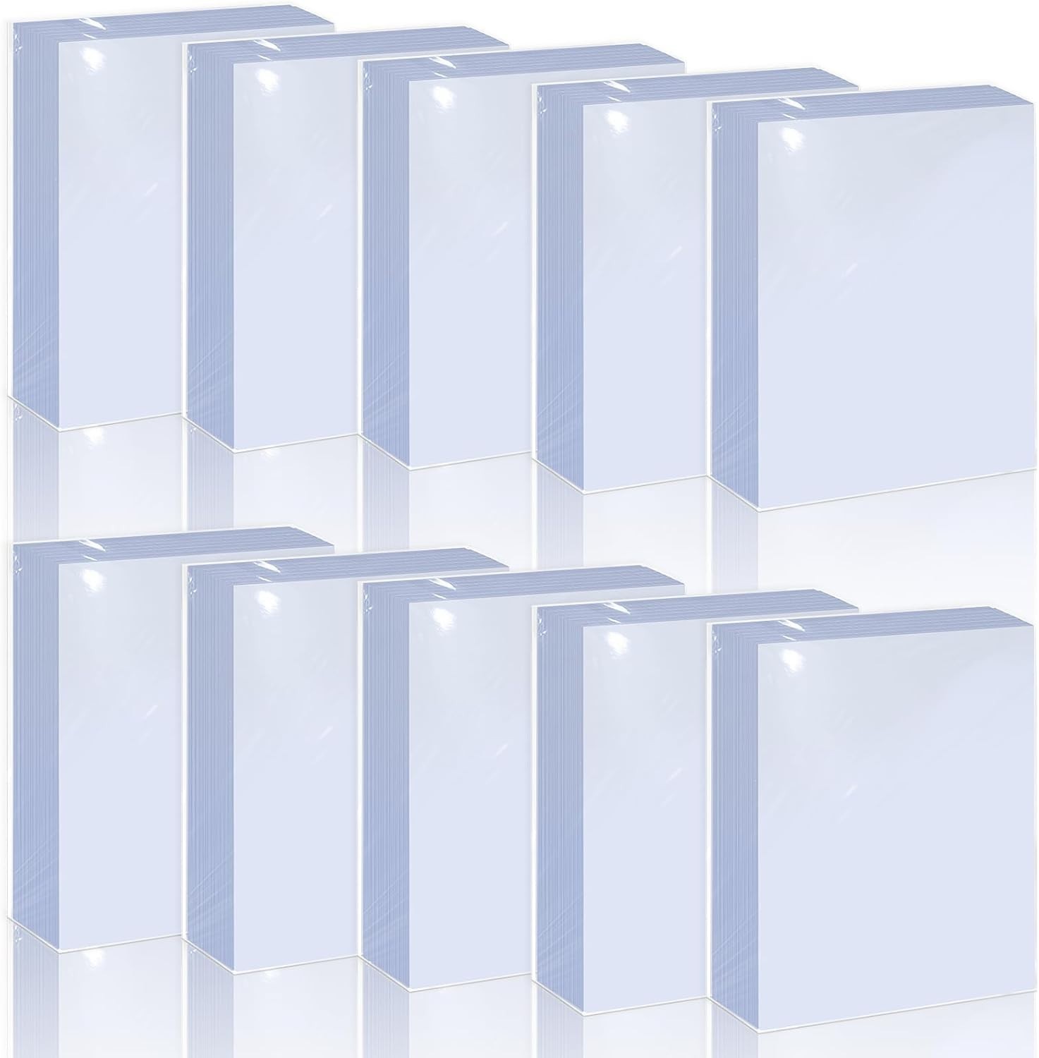 1000 Counts Standard Baseball Trading Card Sleeves, Plastic Clear Protector,…
