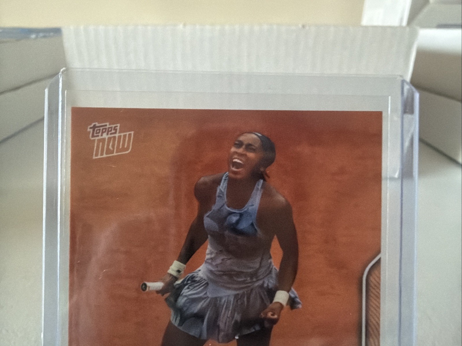 2025 Topps Now #TN-CG1 Coco Gauff French Open Champion Base