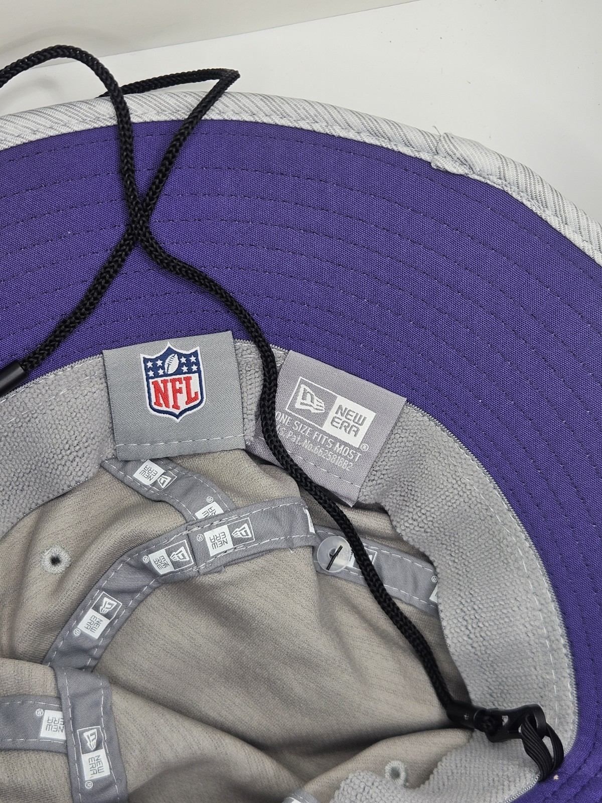 New Era Gray Minnesota Vikings 2021 NFL Training Camp Official Panama Bucket Hat
